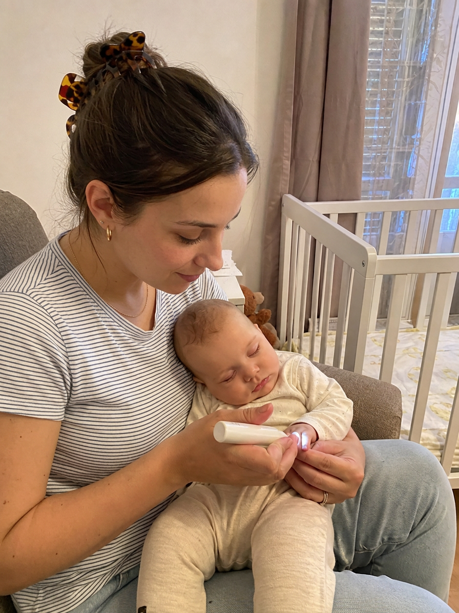 Couper les ongles de bébé
